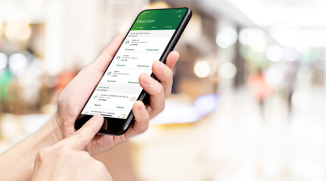 Mit der Olivia Mobile Banking App haben Sie Ihre Finanzen im Überblick.